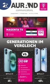 Aktueller Aurand Communications Prospekt mit Fernseher, "GENERATIONEN IM VERGLEICH", Seite 1