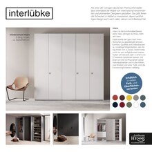 Kleiderschrank im Ambiente by Hesse Prospekt "wo Design zu Hause ist und bleibt" mit 8 Seiten (Hannover)