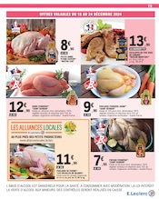 Promos Foie de volaille dans le catalogue "UN RÉVEILLON GOURMAND à prix E.Leclerc" de E.Leclerc à la page 19