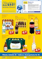 Aktueller Netto Marken-Discount Prospekt mit Getränke, "DER ORT, AN DEM DU IMMER AUSGEZEICHNETE PREISE FINDEST.", Seite 1