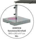 Aktuelles HORTEN Sonnenschirmfuß Angebot bei JYSK in Wuppertal ab 50,00 €