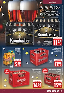 Krombacher im aktuellen EDEKA Prospekt (Arnsberg) Krombacher im EDEKA Prospekt "Aktuelle Angebote" mit 30 Seiten (Arnsberg)