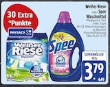 Waschmittel von Weißer Riese oder Spee im aktuellen EDEKA Prospekt für 3,79 €