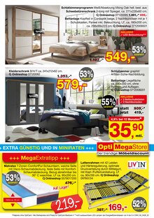 Matratze im Opti-Wohnwelt Prospekt "Für Zuhause-Liebhaber" mit 64 Seiten (Bremerhaven)