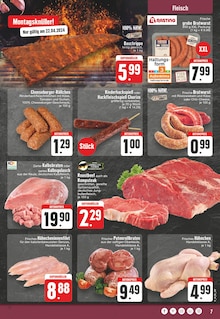 Fleisch im EDEKA Prospekt "Aktuelle Angebote" mit 24 Seiten (Dortmund)