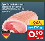 Aktuelles Spanferkel-Rollbraten Angebot bei Netto Marken-Discount in Wuppertal ab 0,90 €