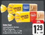 Vollkorn Toast oder Butter Toast im Angebot bei EDEKA in Leipzig Vollkorn Toast oder Butter Toast Angebote von Golden Toast bei EDEKA Leipzig für 1,29 €