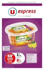 Catalogue Supermarchés U Express en cours à Heillecourt et alentours, "U Express", 14 pages, 01/07/2025 - 13/07/2025