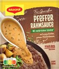 Für Genießer Zwiebelsuppe oder Für Genießer Pfefferrahmsauce Angebote von Maggi bei REWE Oberhausen für 0,79 €