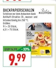 BACKPAPIERSCHALEN Angebote von Rach's KOCHWERK bei Marktkauf Herne für 9,99 €