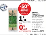 Herbes Fraîches - Les Crudettes dans le catalogue U Express