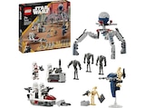 Star Wars™ 75372 Clone Trooper™ & Battle Droid™ Pack Bausatz, Mehrfarbig im MediaMarkt Saturn Prospekt zum Preis von 20,99 €