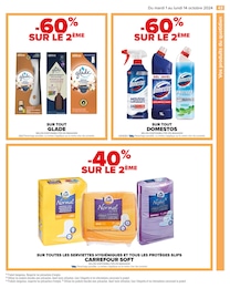 Offre Serviettes Hygiéniques dans le catalogue Carrefour du moment à la page 45