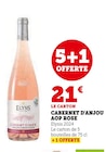 Promo CABERNET D'ANJOU AOP ROSE à 21,00 € dans le catalogue Hyper U à Bourseul