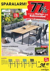 Gartenliege im Zurbrüggen Prospekt in Oberhausen Aktueller Zurbrüggen Prospekt mit Gartenliege, "GARTENMÖBEL SPARALARM!", Seite 5
