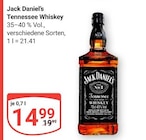 Tennessee Whiskey im Angebot bei GLOBUS in Salzgitter Tennessee Whiskey Angebote von Jack Daniel's bei GLOBUS Salzgitter für 14,99 €