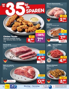 Hackfleisch im aktuellen Netto Marken-Discount Prospekt (Bergisch Gladbach) Hackfleisch im Netto Marken-Discount Prospekt "Aktuelle Angebote" mit 65 Seiten (Bergisch Gladbach)