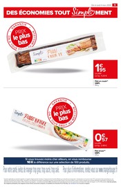 Promos Pâte brisée dans le catalogue "Prix le plus bas" de Carrefour Market à la page 9