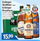 Weißbier von Erdinger im aktuellen Getränke City Prospekt für 15,99 €