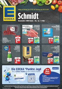EDEKA Prospekt der Woche "Wir lieben Lebensmittel!" Seite 1, 23.03.2026 bis 28.03.2026 für Sebnitz Aktueller EDEKA Prospekt "Wir lieben Lebensmittel!" Seite 1 von 8 Seiten für Sebnitz