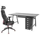 Gamingschreibtisch, -stuhl, -rollwg schwarz Angebote von UTESPELARE / MATCHSPEL bei IKEA Hameln für 397,99 €