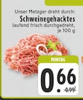 E center Rietberg - Schweinegehacktes Angebot im Prospekt Schweinegehacktes bei E center im Rietberg Prospekt für 0,66 €