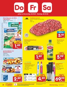 Pizza im Netto Marken-Discount Prospekt "Aktuelle Angebote" mit 60 Seiten (Paderborn)