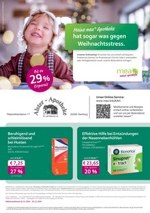 mea - meine apotheke Prospekt "Unsere Dezember-Angebote" mit  Seiten (Hamburg)