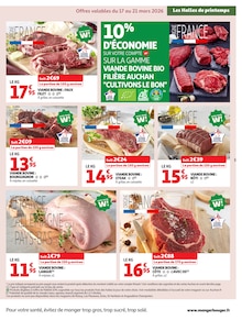 Promotion Produits Laitiers dans le prospectus Auchan Hypermarché, valable du 17/03/2026 au 23/03/2026 Promo Produits Laitiers dans le catalogue Auchan Hypermarché du moment à la page 3