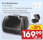 8 in 1 Multikocher von Chef-O-Matic im aktuellen Netto Marken-Discount Prospekt für 169,99 €