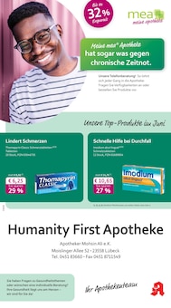 Aktueller mea - meine apotheke Prospekt "Unsere Juni-Angebote" für Lübeck Aktueller mea - meine apotheke Prospekt für Lübeck mit Seiten