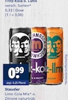 o. Limo im Angebot bei Getränkewelt in Kamp-Lintfort o. Limo Angebote von Fritz-Kola bei Getränkewelt Kamp-Lintfort für 0,99 €