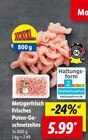 Frisches Puten-Geschnetzeltes Angebote von Metzgerfrisch bei Lidl Lüdenscheid für 5,99 €