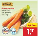 Suppengemüse Angebote von Heimat bei Netto Marken-Discount Ansbach für 1,11 €