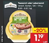 Aktuelles Teewurst Angebot bei Netto Marken-Discount in Pforzheim ab 1,19 €