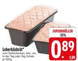 Leberkäsbrät im Angebot bei EDEKA in Friedrichshafen Leberkäsbrät Angebote bei EDEKA Friedrichshafen für 0,89 €