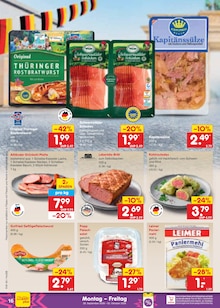 Wurst im Netto Marken-Discount Prospekt "Aktuelle Angebote" mit 72 Seiten (Hildesheim)