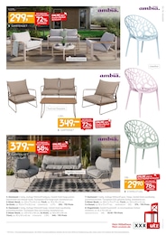 XXXLutz Möbelhäuser Gartenstühle im Prospekt 