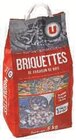 Charbon de bois U 4kg - U en promo chez Super U Annonay à 7,99 €