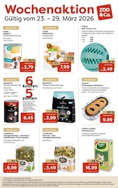 Aktueller ZOO und Co. Prospekt mit Hundefutter, "Wochenaktion", Seite 1