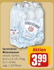 Aktuelles Mineralwasser Angebot bei REWE in Ludwigshafen (Rhein) ab 3,99 €