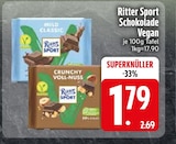 Schokolade Vegan von Ritter Sport im aktuellen EDEKA Prospekt für 1,79 €