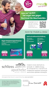 Aktueller mea - meine apotheke Prospekt (Tettnang, 4 Seiten zum blättern mea - meine apotheke Prospekt Unsere September-Angebote mit 4 Seiten