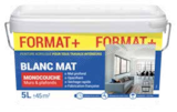 Peinture murs et plafonds blanc mat 5L en promo chez Décor Discount Vénissieux à 9,90 €