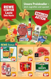 Gulasch im REWE Prospekt in Brandenburg Aktueller REWE Prospekt mit Gulasch, "Dein Markt", Seite 1