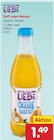 Nektar im Netto Marken-Discount Prospekt Saft oder Nektar von Frucht Liebe im aktuellen Netto Marken-Discount Prospekt für 1,49 €