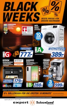 expert Deizisau Prospekt der aktuellen Woche, gültig von 25.11.2025 bis 27.11.2025 Aktueller expert Deizisau Prospekt "Top Angebote" mit 9 Seiten