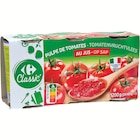 Pulpe de tomates au jus - Carrefour Classic en promo chez Supermarchés Match Roubaix à 3,84 €