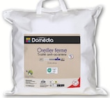 Oreiller ferme traité antiacariens - DOMÉDIA en promo chez Intermarché Caen à 3,27 €