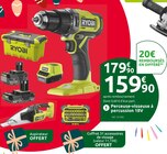 Mr.Bricolage Pessines - Promo Perceuse-visseuse à percussion 18V Promo Perceuse-visseuse à percussion 18V à 159,90 € dans le catalogue Mr.Bricolage à Pessines